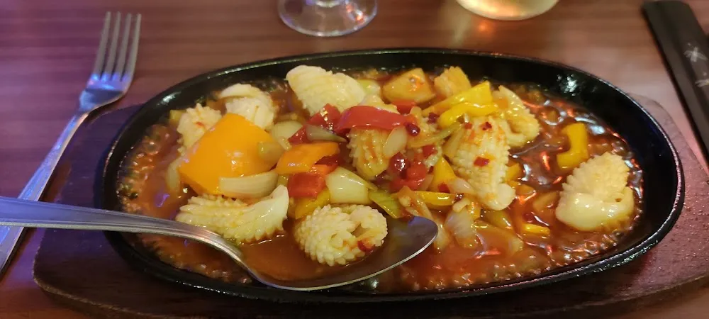 Seiches En Sauce Piquante